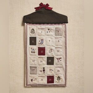 Zara Home Embroidered Christmas Advent Calendar